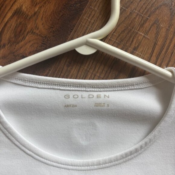 Aritzia Golden long sleeve top - Picture 4 of 5
